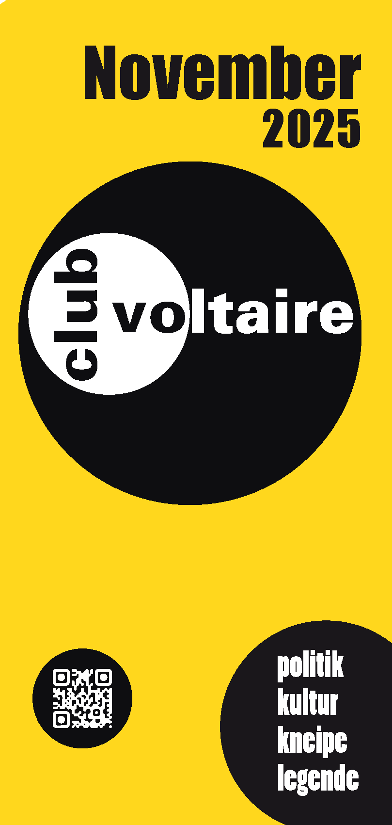 club voltaire | Monatsprogramm