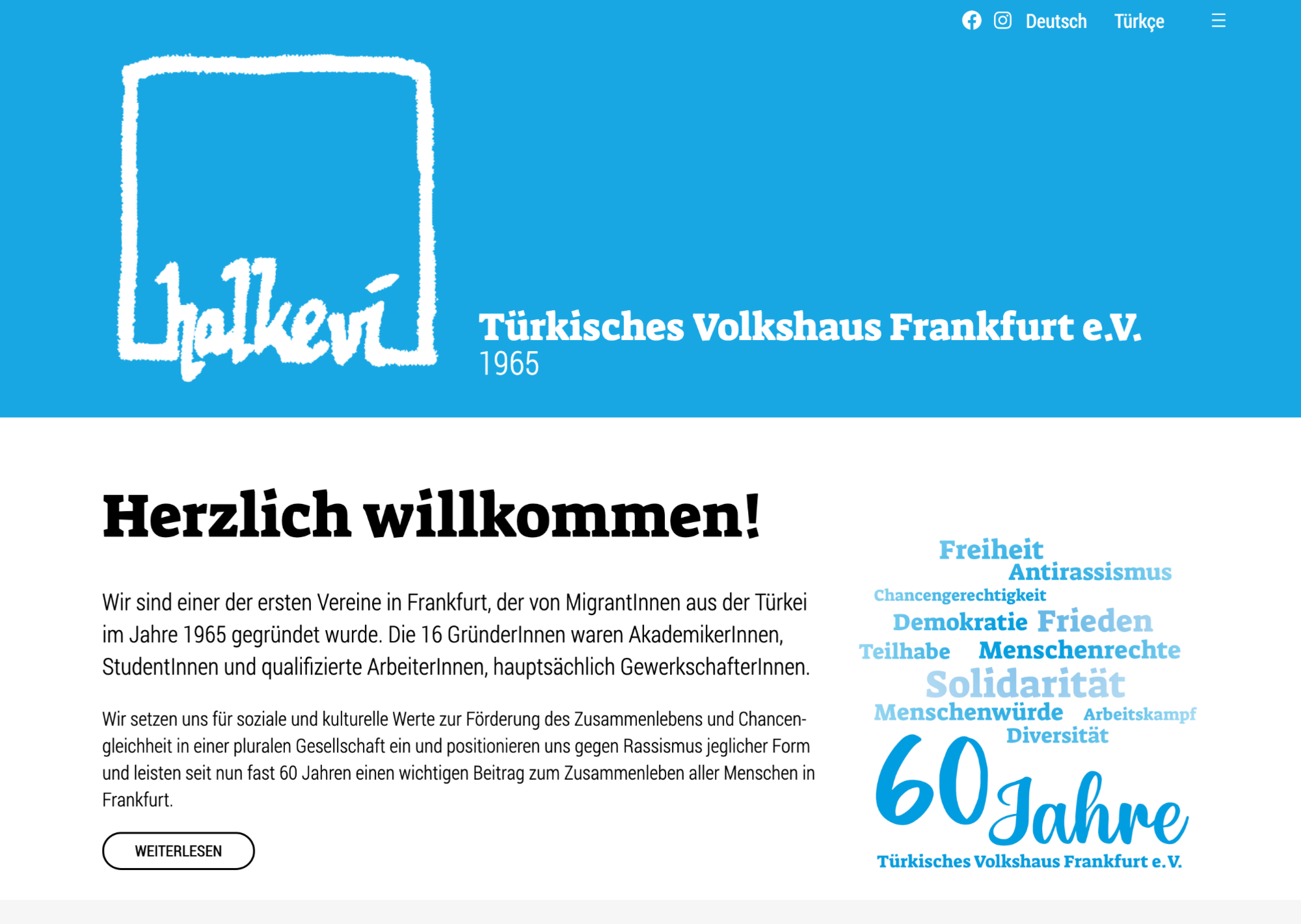 Türkisches Volkshaus Frankfurt | Website | WordPress Türkisches Volkshaus Frankfurt | Website | WordPress