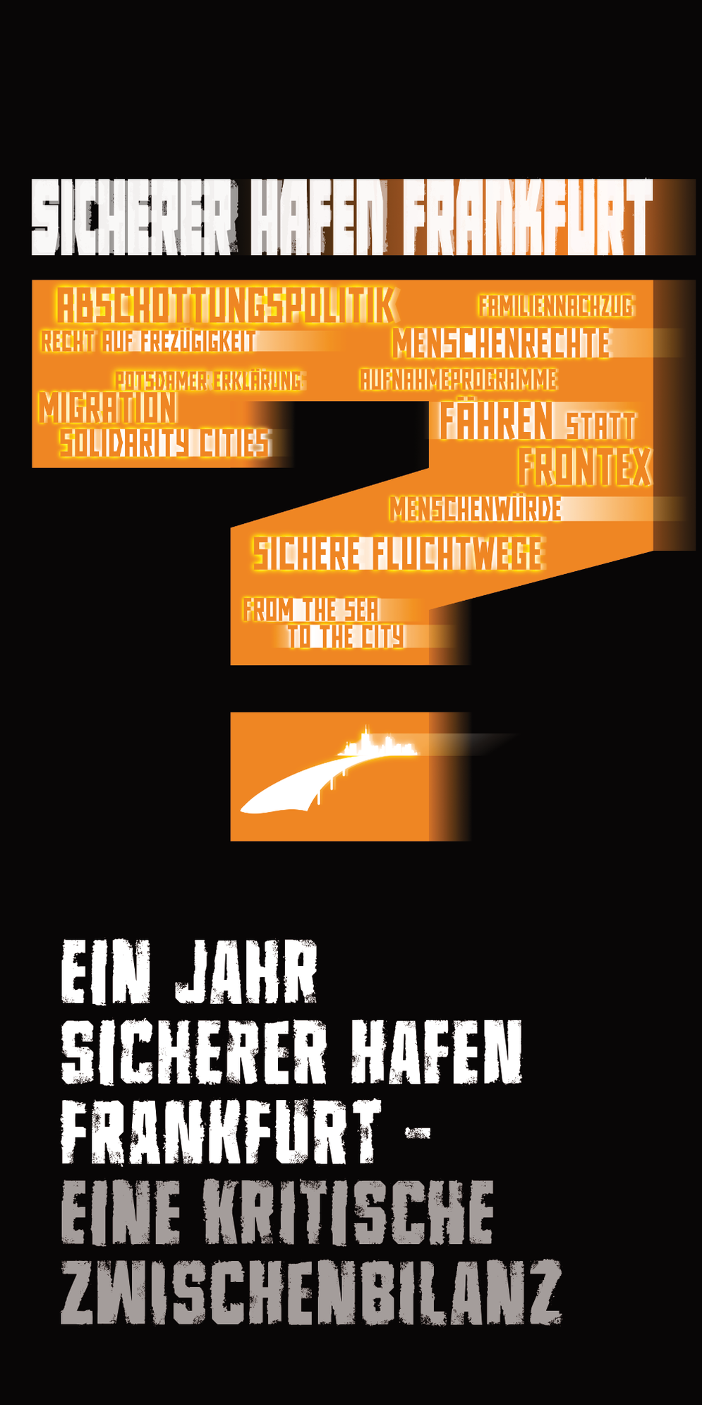 Seebrücke Frankfurt | Flyer Lang DIN | 4/4-farbig 