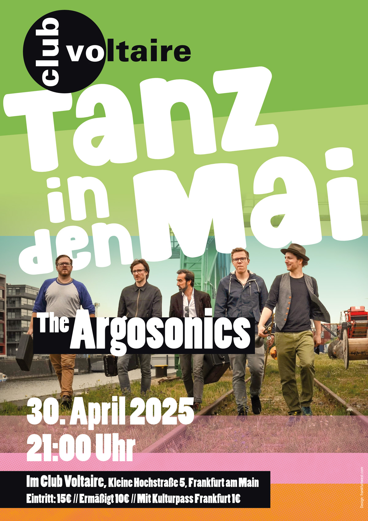 club voltaire | Plakat DIN A2 | 4/0-farbig