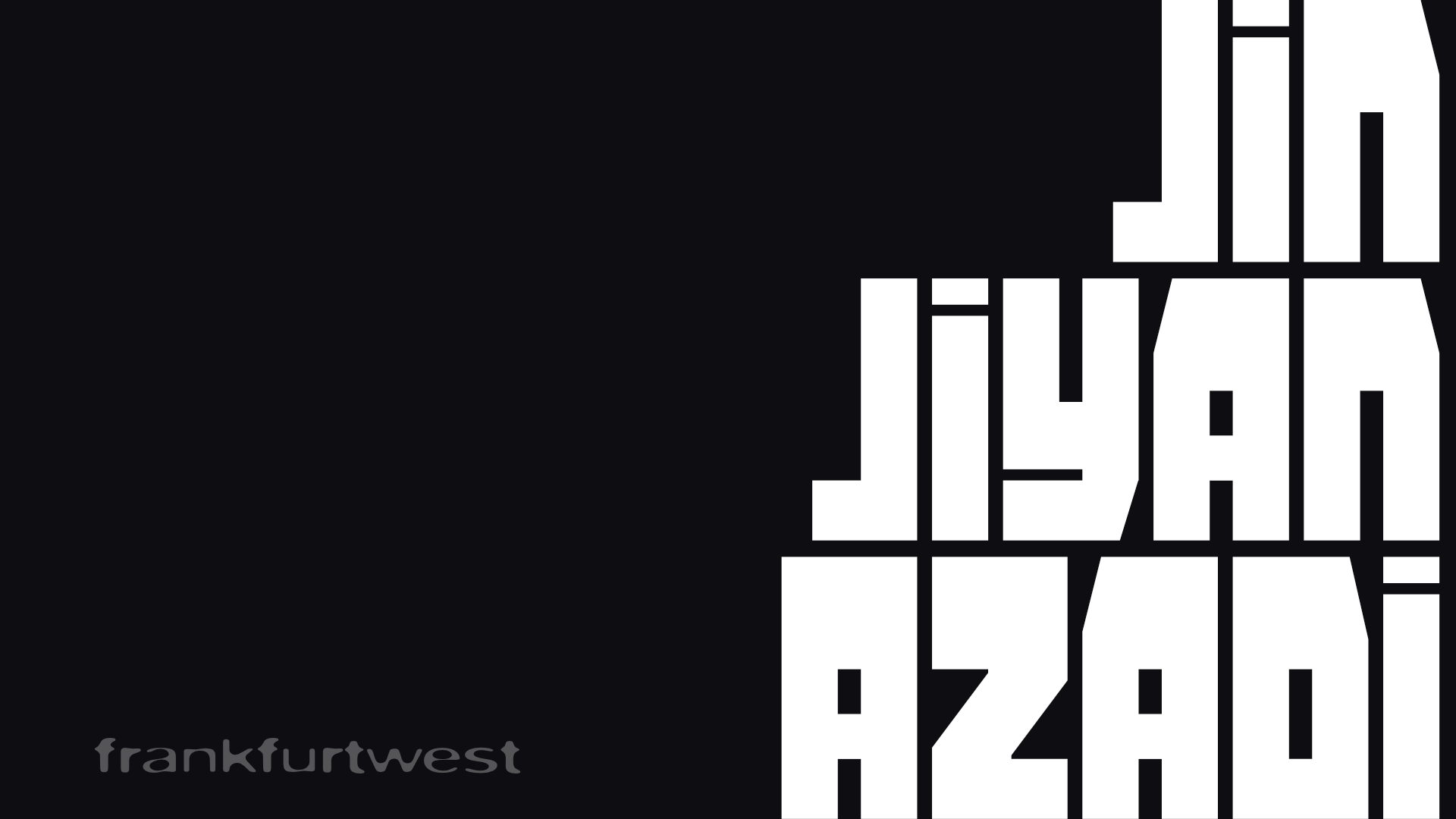 Font STABIL Sample Sharepic JIN JIYAN AZADI