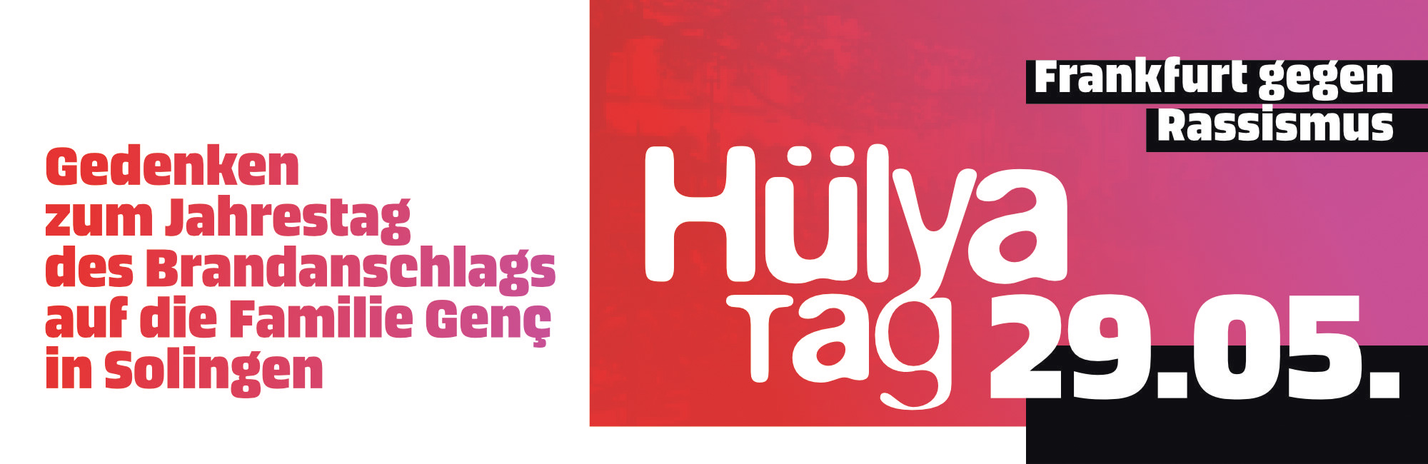 Hülya-Tag | Banner | 400 x 130 cm