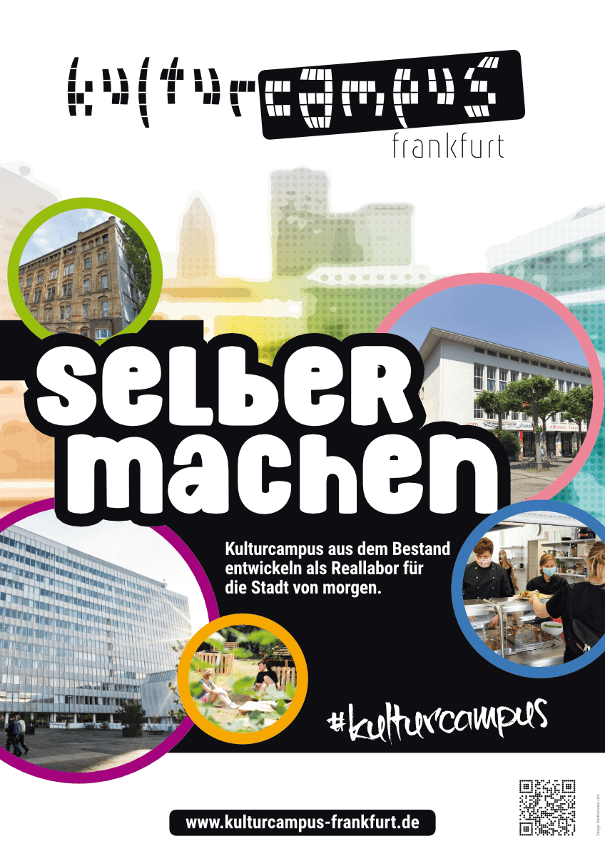 kulturcampus frankfurt | Plakat DIN A2 | 4/0-farbig