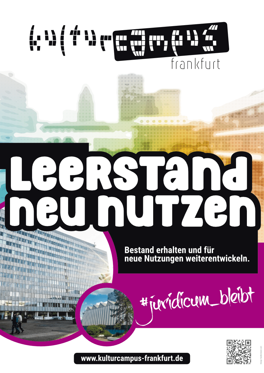kulturcampus frankfurt | Plakat DIN A2 | 4/0-farbig