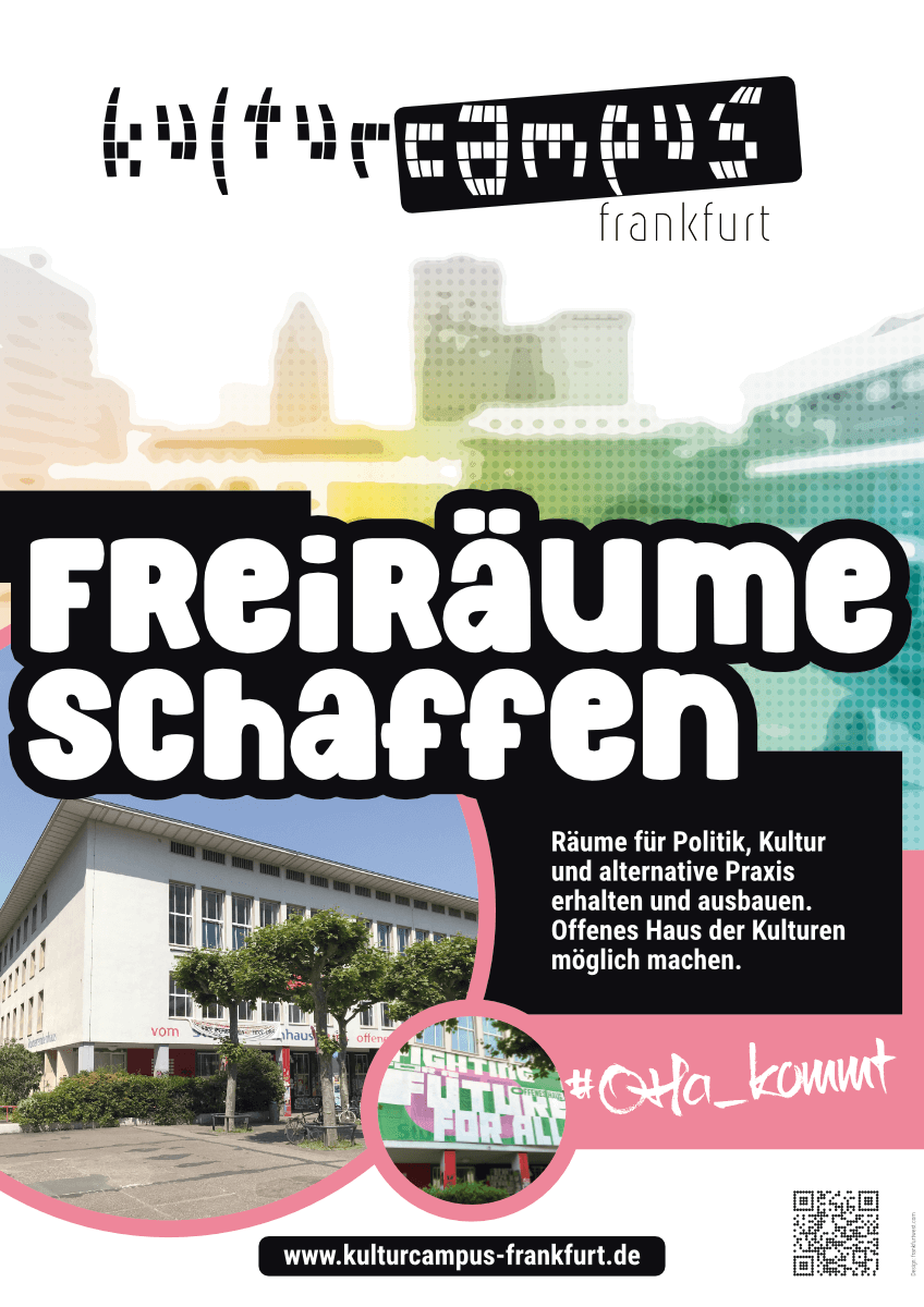 kulturcampus frankfurt | Plakat DIN A2 | 4/0-farbig