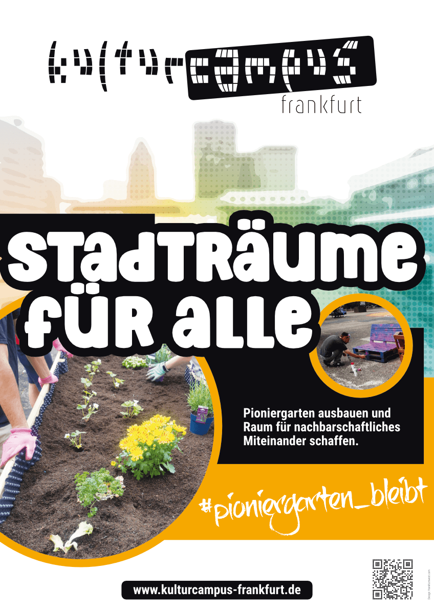 kulturcampus frankfurt | Plakat DIN A2 | 4/0-farbig