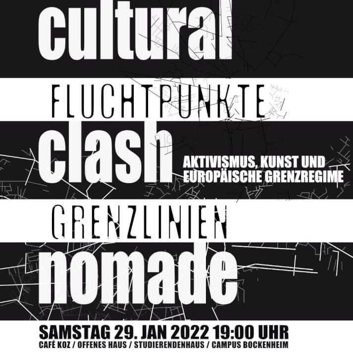 Offenes Haus | Cultural Clash Nomade | Plakat, Flyer, Sharepics
