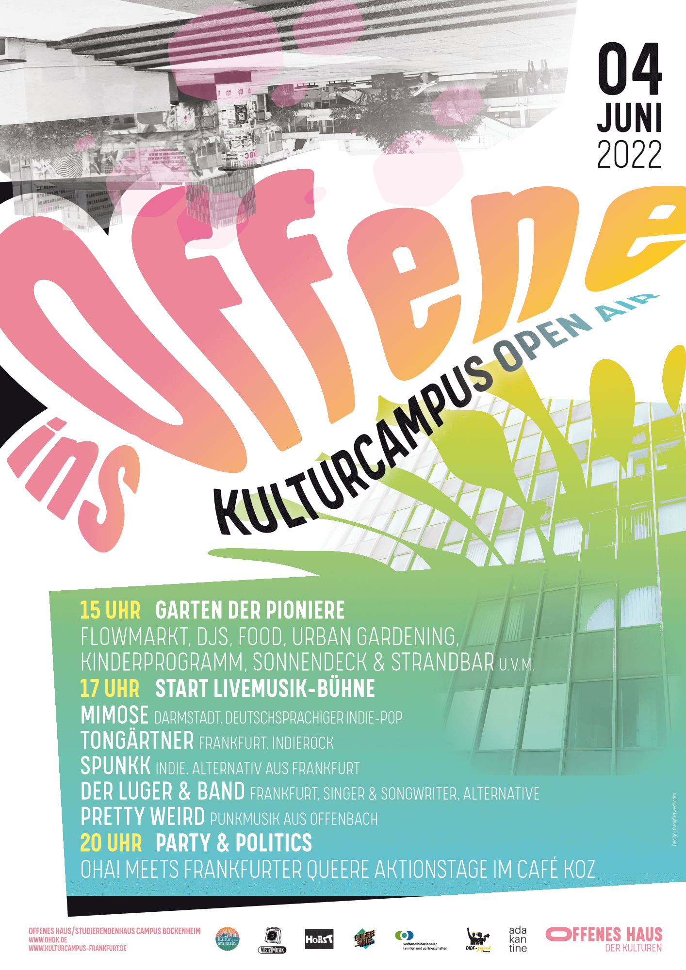 Offenes Haus | Ins Offene | Plakat DIN A2 | 4/0-farbig