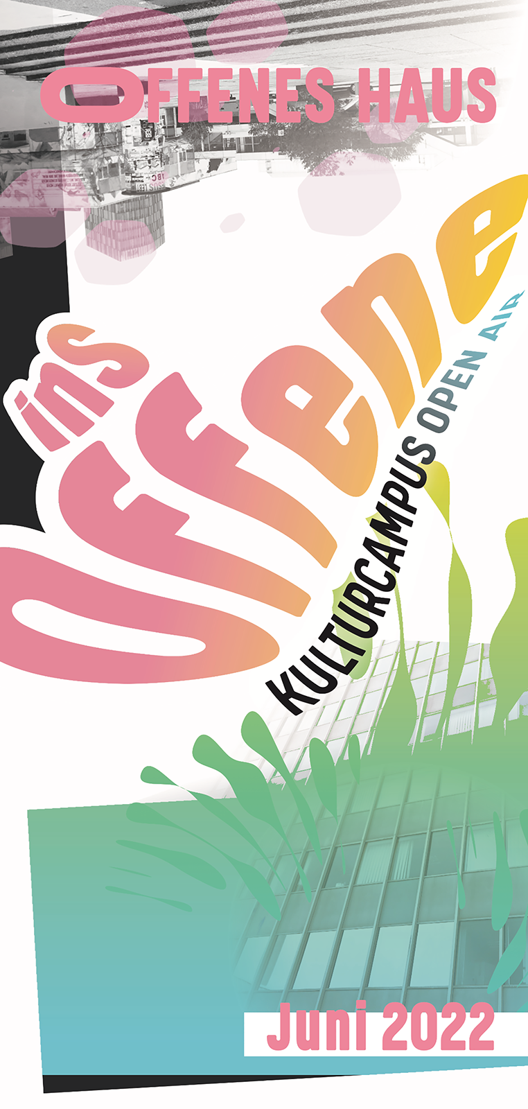 Offenes Haus | Ins Offene | Titelseite Programmflyer