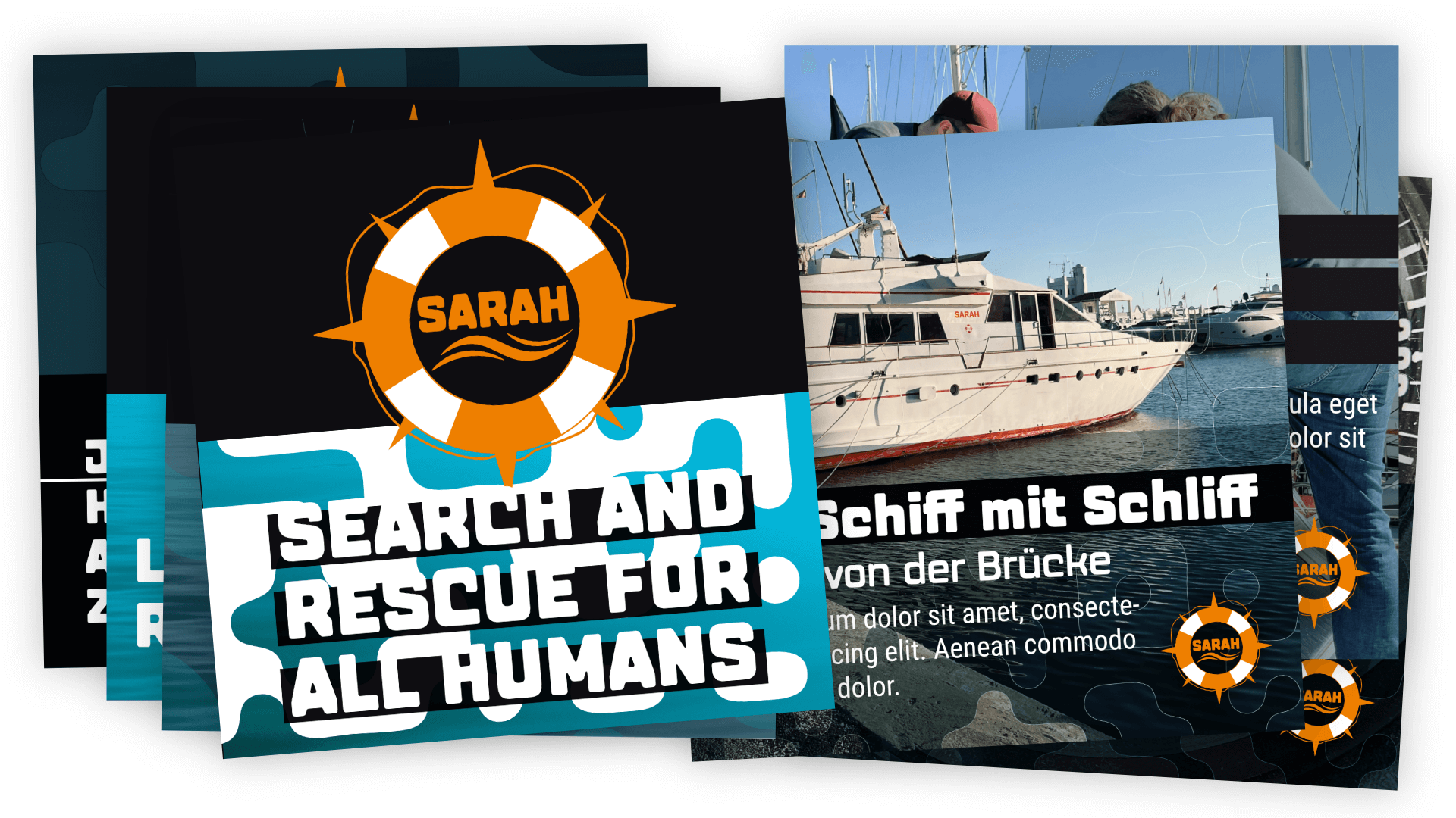 SARAH Seenotrettung | Sharepics