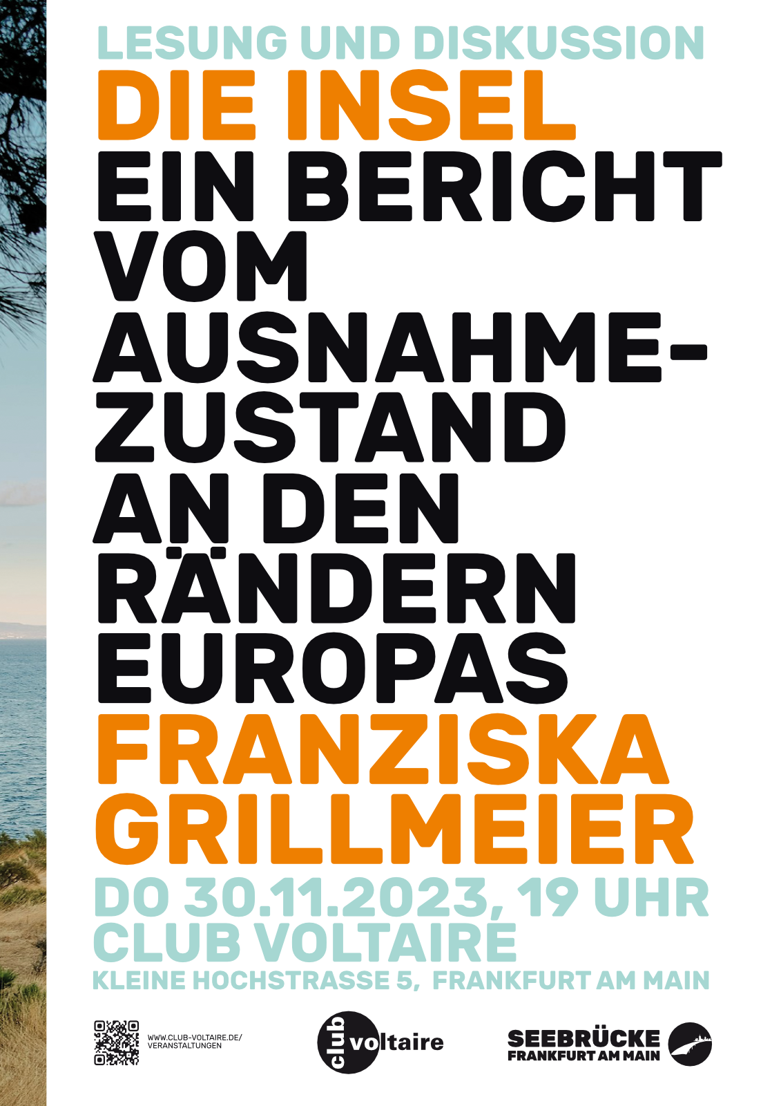 Seebrücke Frankfurt | Plakat DIN A2 | 4/0-farbig 