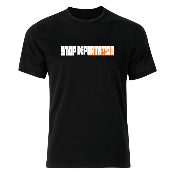 Seebrücke Frankfurt | T-Shirt | Motiv Stop Deportation