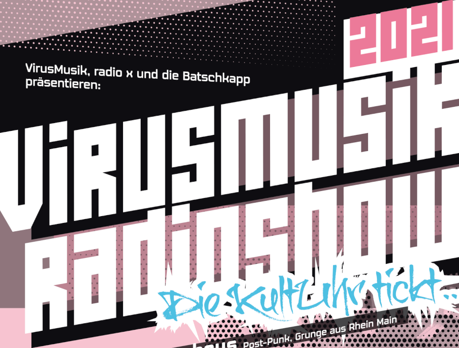 VirusMusik Radioshow | Plakat, Flyer, Sharepic